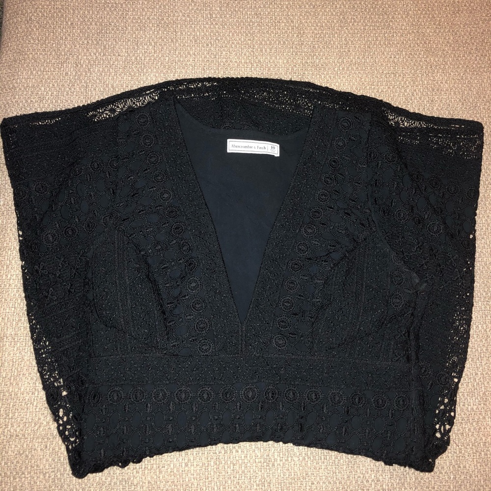 Abercrombie and Fitch lace black dress - Picture 5 of 6